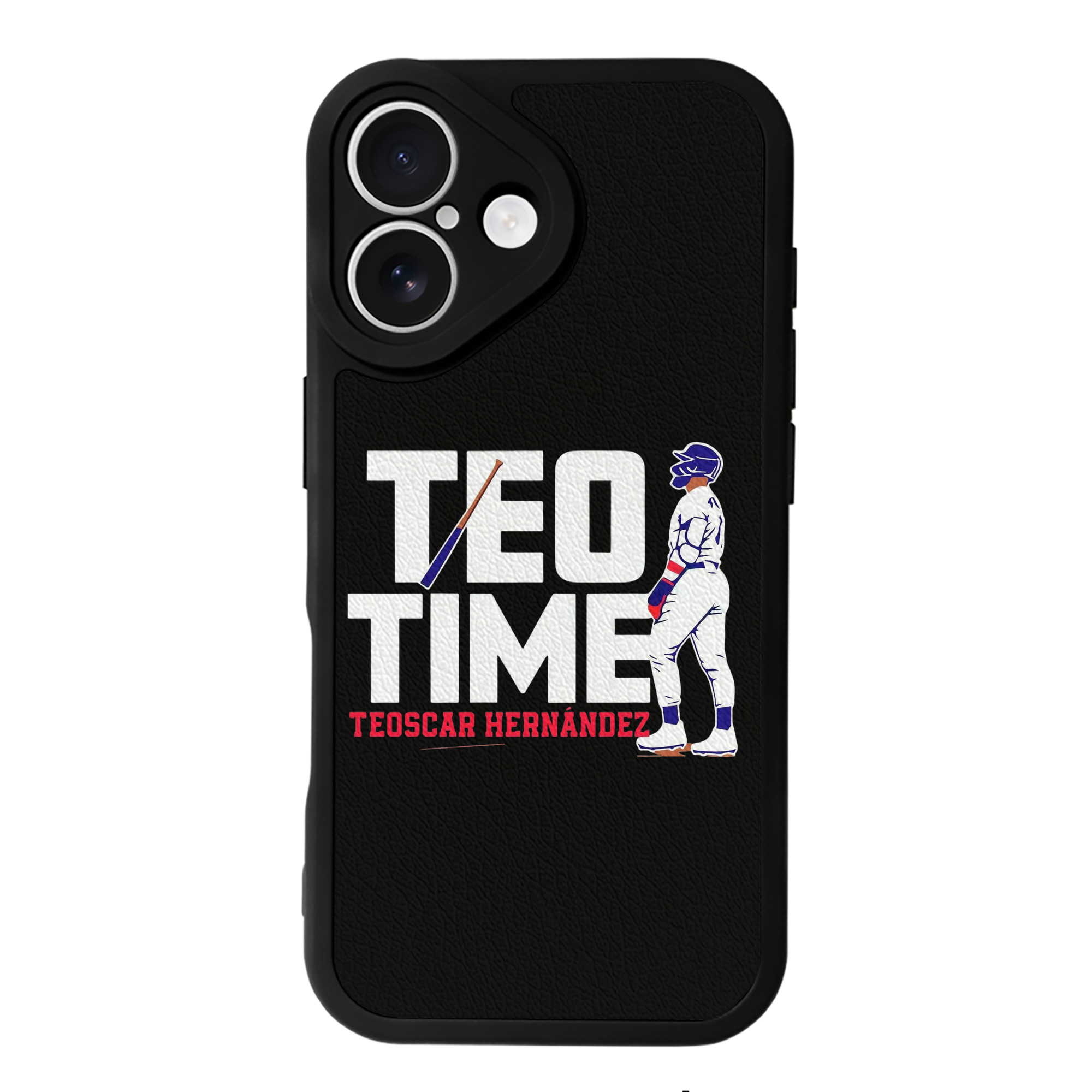  IPhone 16 Silicone Leather Case – UV Print, Lambskin Texture – Perfect Fit, Wireless Charging Compatible, Scratch Resistant, Precise Cutouts – Stylish Protection For IPhone 16